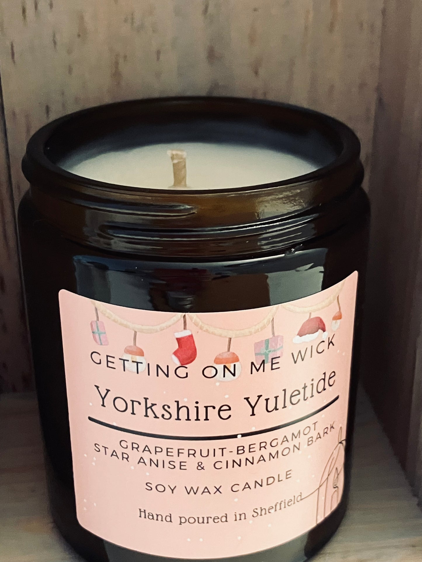 Yorkshire Yuletide Candle