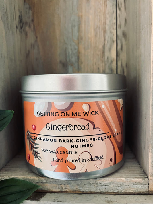 Gingerbread Candle